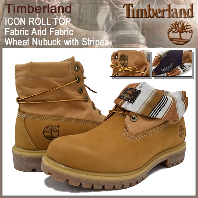 Timberland（ティンバーランド） ブーツ ロールトップ ファブリック