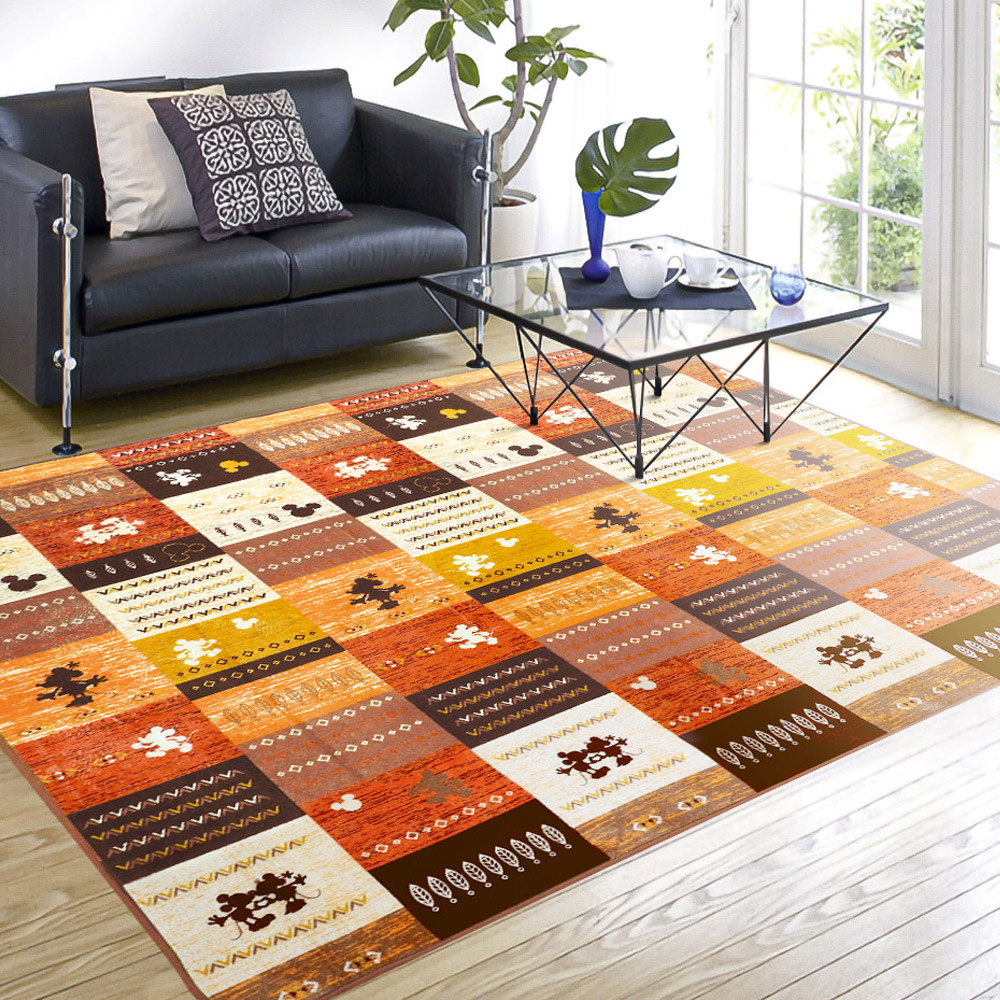 ラグ 3畳 180×240cm ホットカーペット対応 洗える 滑り止め mickey