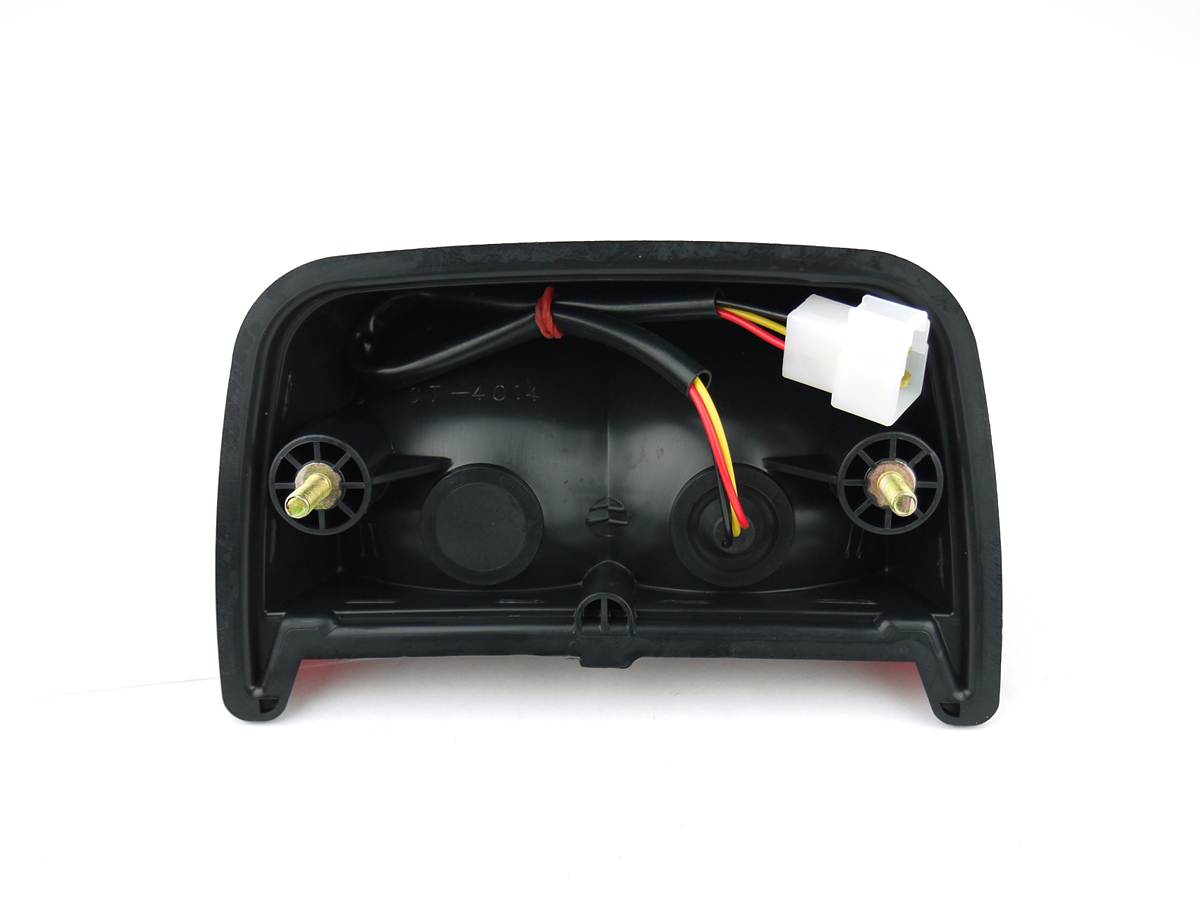 ゼファー400専用 LEDテールランプ レッドレンズ 89-95 Eマーク付きポン