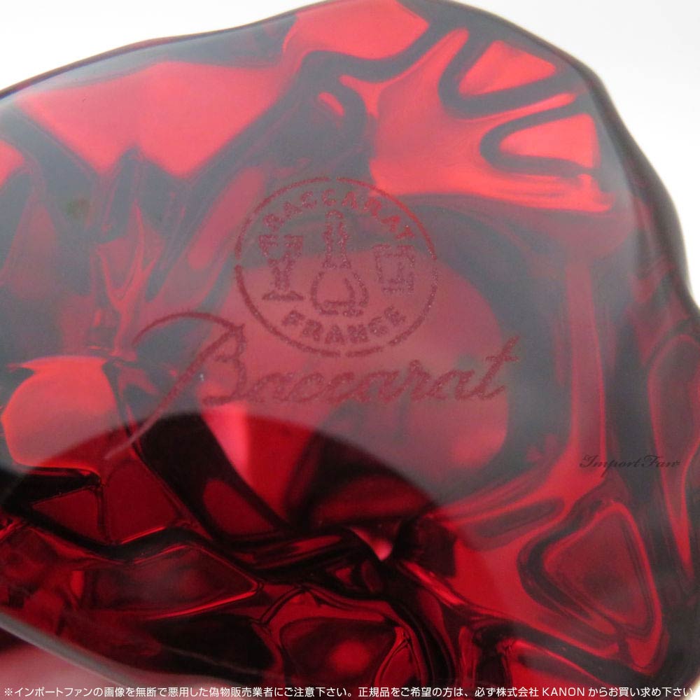 バカラ（Baccarat） クリスタル 鳥 鶏 レッド 2810265 Baccarat 2017