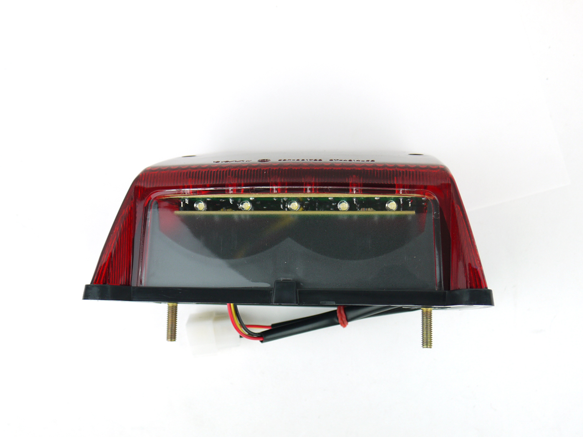 ゼファー400用 LEDテールランプレッドレンズ 89-95 ポン付けLEDテール