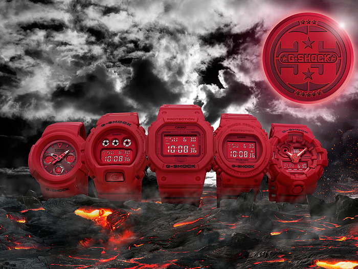 6900 SERIES G-SHOCK Gショック ジーショック 35周年 限定モデル RED