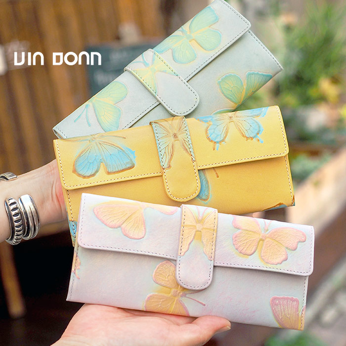 VIADOAN（ヴィアドアン） ドルチェ ベロスナップ 長財布 レディース