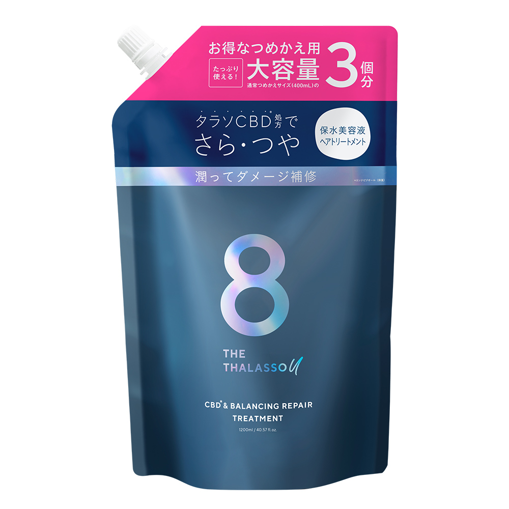 8 THE THALASSO u 詰め替え シャンプー トリートメント 大容量