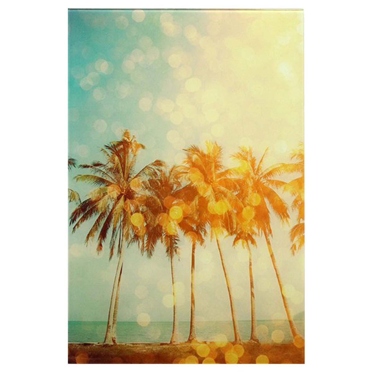 雑貨 インテリア ガラスアート ピクチャー M 写真 絵 風景 強化ガラス