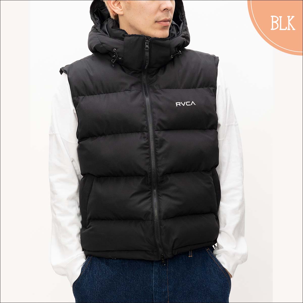 RVCA（ルーカ） 24 RVCA ダウンベスト PUFFER VEST JACKET ジャケット