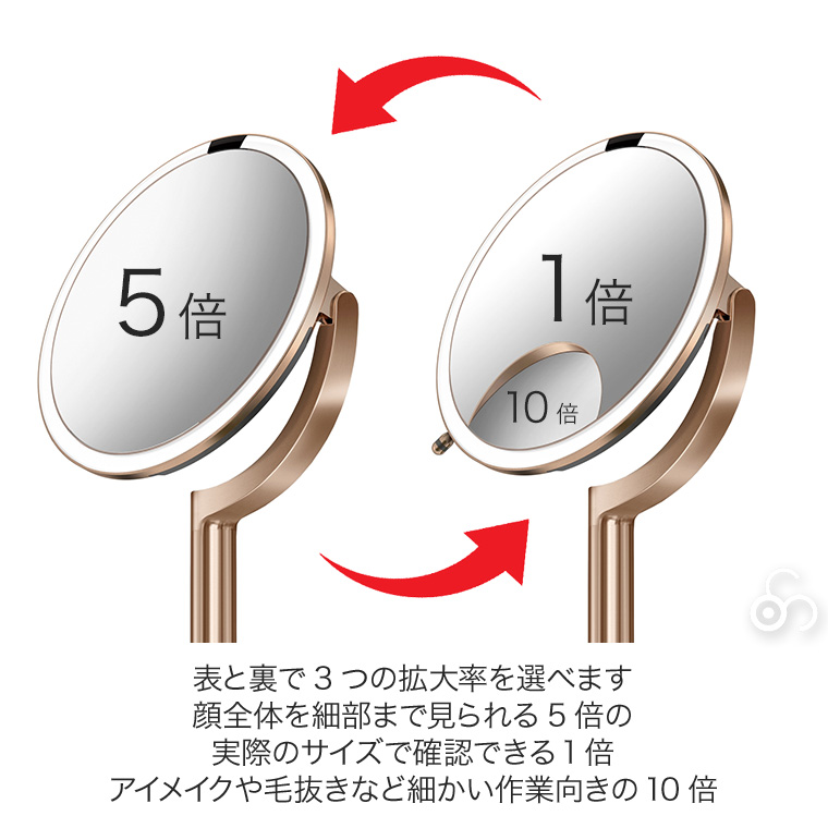 simplehuman（シンプルヒューマン） (正規品) センサーメイクアップ