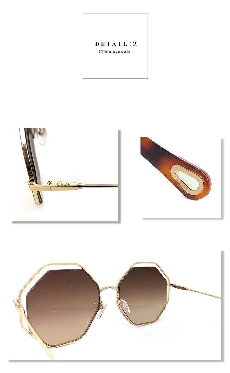 Chloe（クロエ） サングラス レディース chloe ce132s 213 58mm poppy