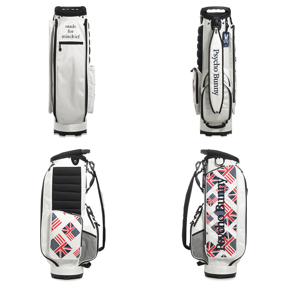 Psycho Bunny（サイコバニー） ゴルフ キャディバッグ ゴルフバッグ