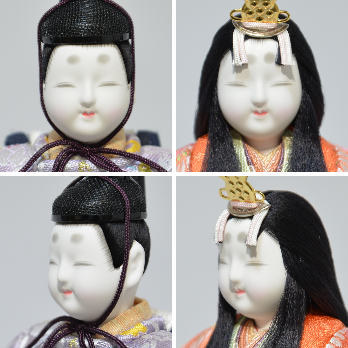 雛人形 木目込み 親王飾り 真多呂 本金 和泉雛 : 人形の三信 - 通販