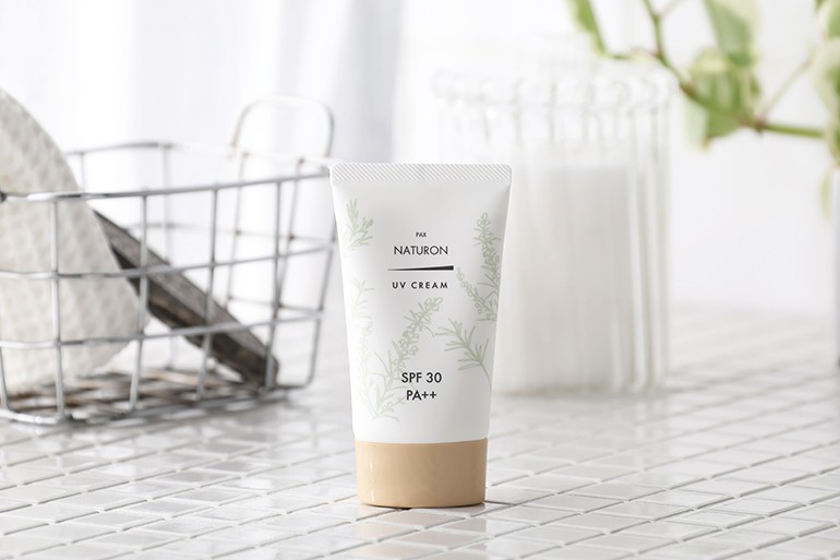 PAX NATURON 日焼け止め UVクリーム 下地 SPF30 PA++ 45g 敏感肌 ノン