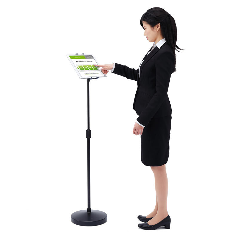 SANWA SUPPLY（サンワサプライ） 高さ可変機能付きiPad タブレット