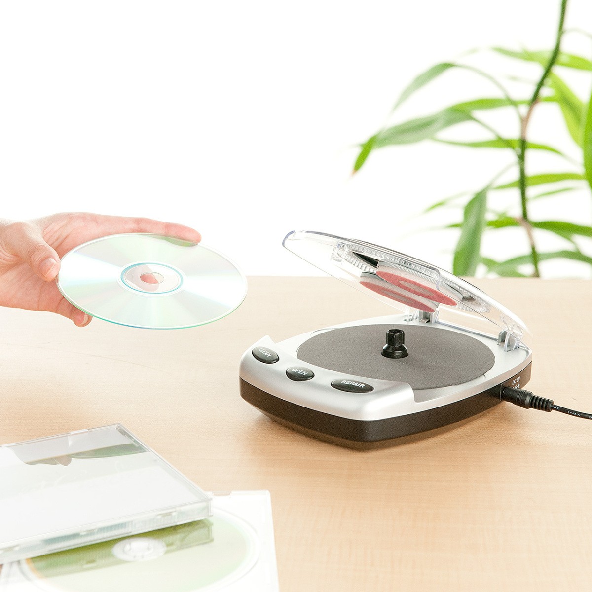 SANWA SUPPLY（サンワサプライ） ディスク修復機 自動 研磨タイプ