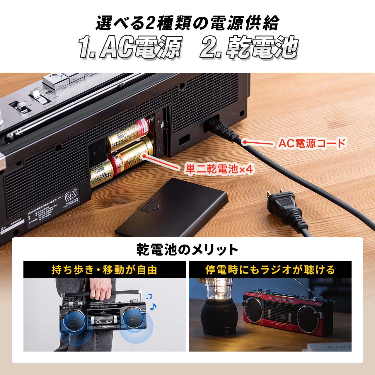 SANWA SUPPLY（サンワサプライ） カセット変換プレーヤー 多機能