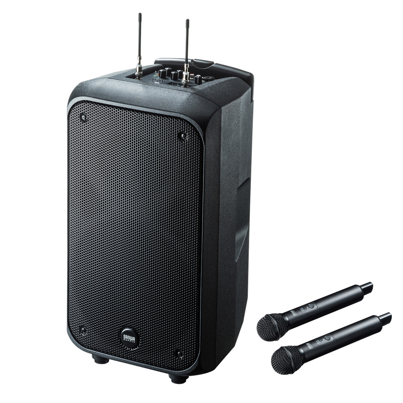 SANWA SUPPLY（サンワサプライ） 拡声器 ワイヤレスマイク スピーカー