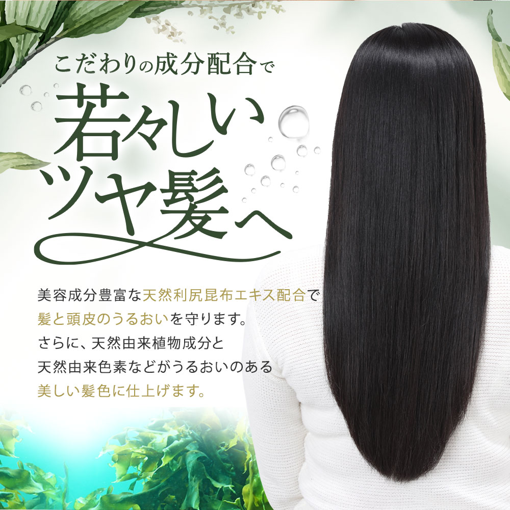 ピュール公式ショップ Yahoo!店 - 白髪用 利尻ヘアカラー