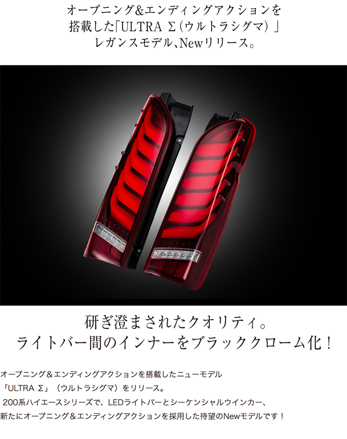 ヴァレンティ（VALENTI） × レガンス コラボ フル LED テール ランプ