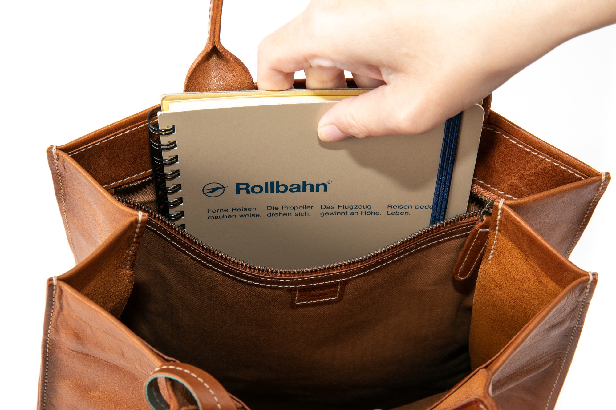 genten（ゲンテン） レザーペーパーバッグ 手さげバッグ 48835