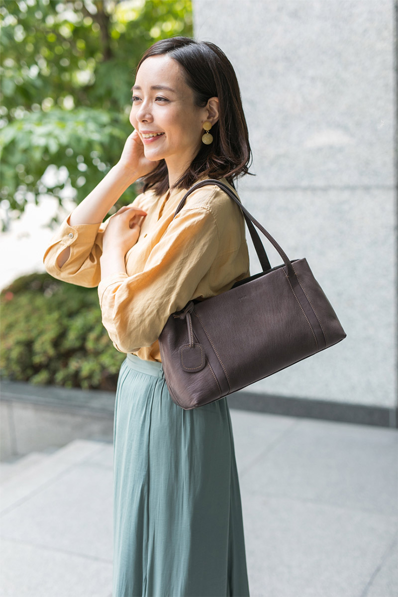 genten（ゲンテン） GOAT BASIC ゴートベーシック 横長トートバッグ