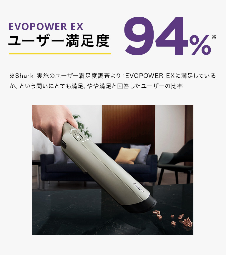 Shark（シャーク） 24%OFF Shark EVOPOWER EX エヴォパワーイー