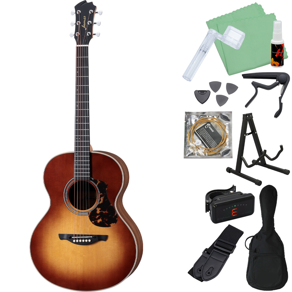 ジェームス（James） J-300AII アコースティックギター初心者12点