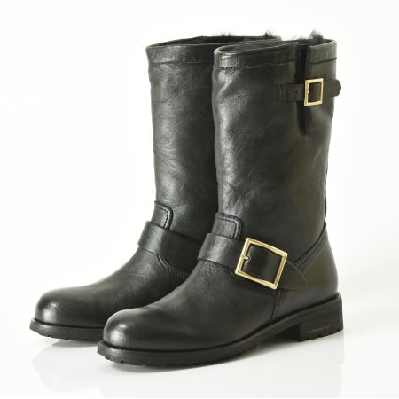 JIMMY CHOO（ジミーチュウ） ショートブーツ エンジニアブーツ