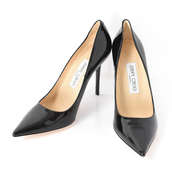 JIMMY CHOO（ジミーチュウ） パンプス エナメル レザー 10cm