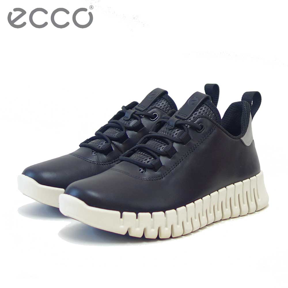 ecco（エコー） ECCO GRUUV FLEXIBLE SOLE WOMEN'S SNEAKERS ブラック