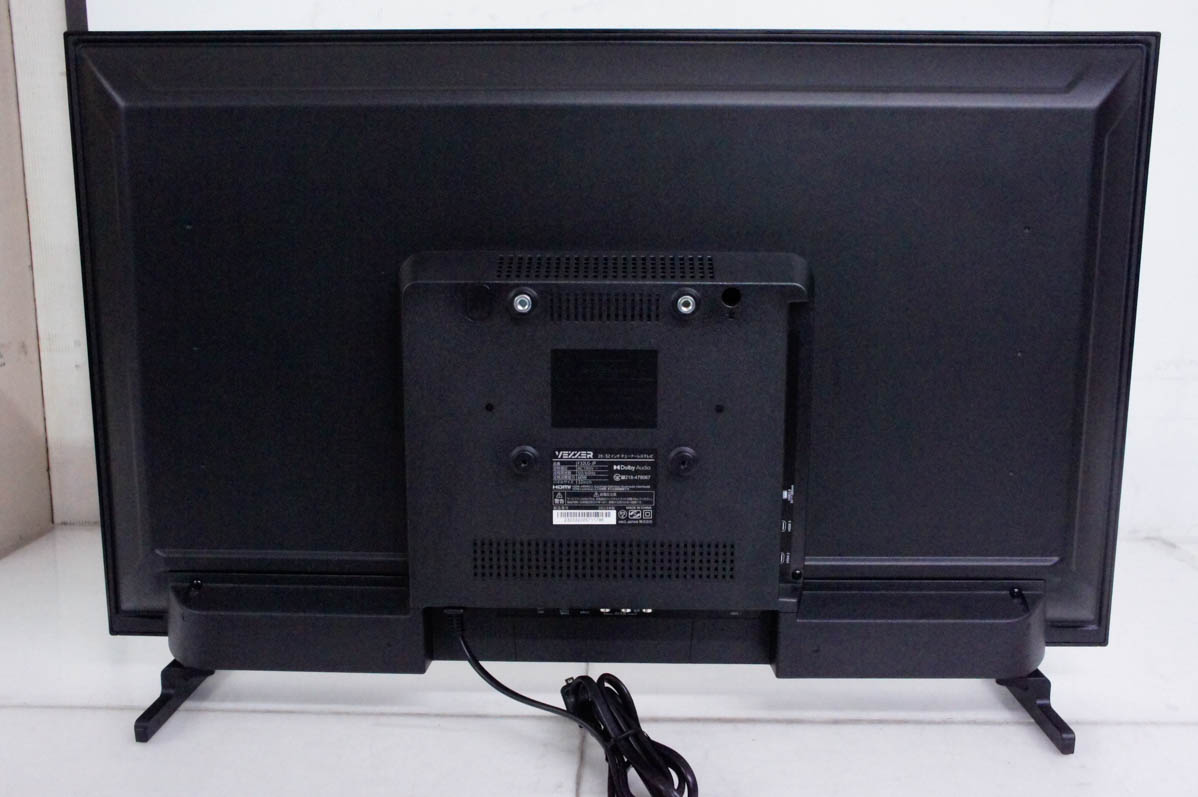 中古 VEZZER 32V型インチ チューナーレススマート液晶 テレビ F32LG-JP