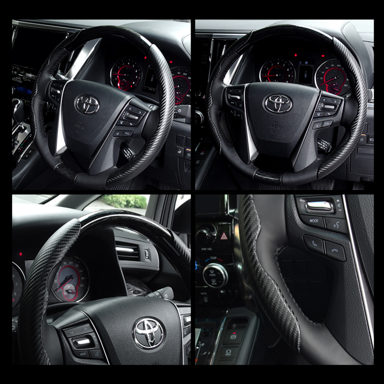 Y51系 前期/後期 フーガ カーボン調 カーボンルック ステアリング