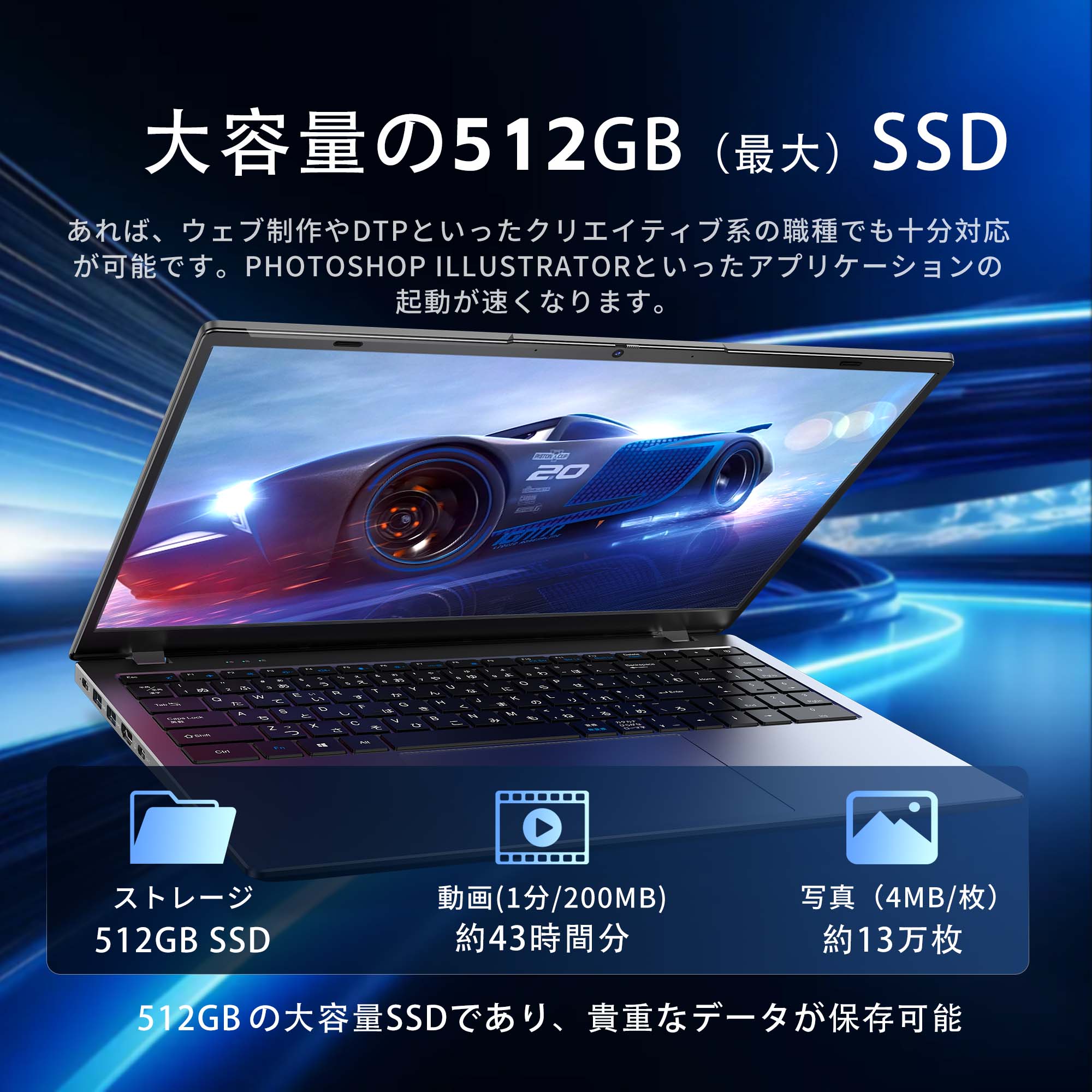 VETESA ノートパソコン 新品 PC 15.6型液晶 日本語キーボード intel