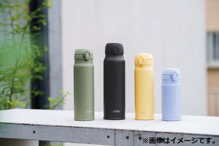 サーモス 水筒 真空断熱ケータイマグ 0.5L スモークカーキ JNL-506