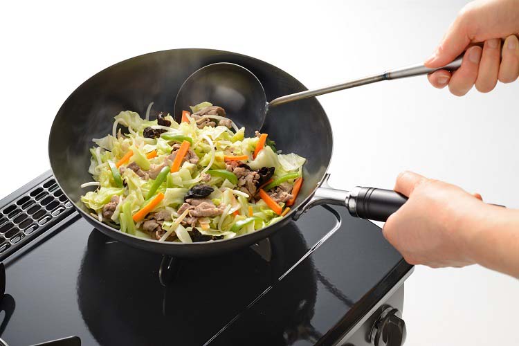 燕三 IH対応鉄いため鍋 28cm EM-043 ( 1個 )/ : 爽快ドラッグ - 通販