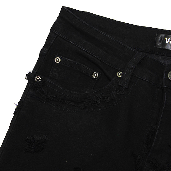 VALABASAS ヴァラバサス フレアデニムパンツ EYEORE STACKED FLARE