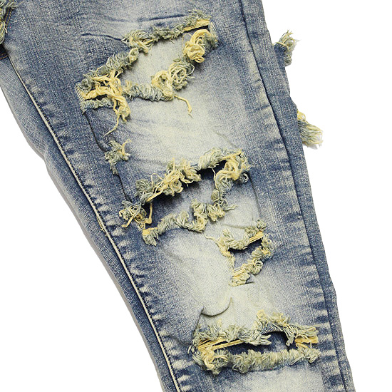 VALABASAS ヴァラバサス フレアデニムパンツ EYEORE STACKED FLARE