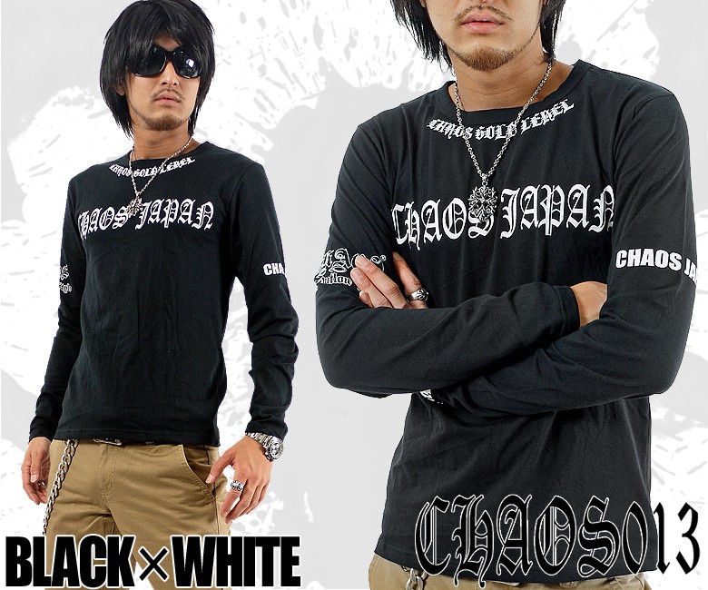 閉店セール】長袖Tシャツ メンズ バック13サーティーンデザイン