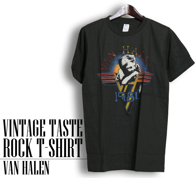 ヴィンテージロックtシャツ バンドtシャツ パンク VAN HALEN ヴァン