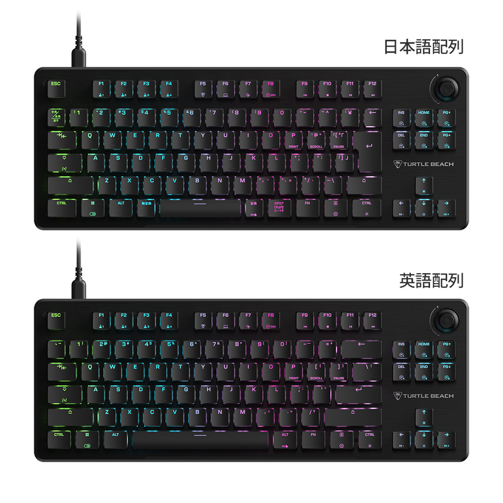 TURTLE BEACH（タートルビーチ） ゲーミングキーボード Vulcan II TKL