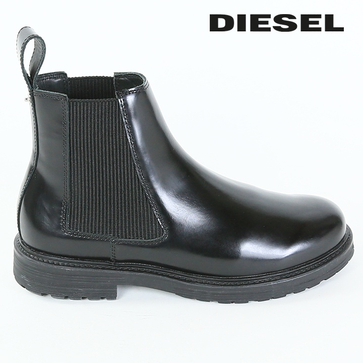 DIESEL（ディーゼル） レザーサイドゴアブーツ 靴 メンズ 牛革 本革 D