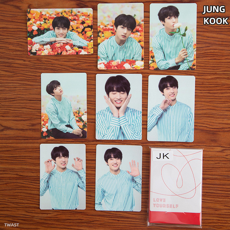 BTSグッズ フォト カード 8枚 セット トレカ 防弾少年団 バンタン 写真