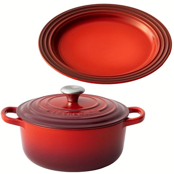 Le Creuset（ル・クルーゼ） 【並行輸入品】 なべ+プレートセット ル