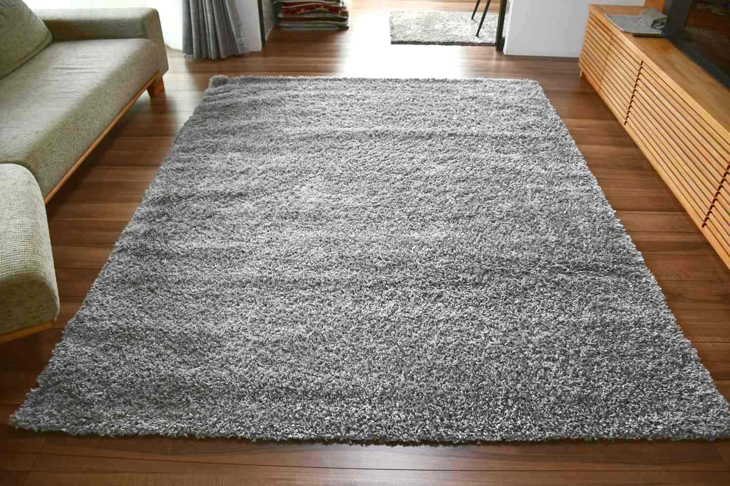 シャギー ラグ 無地 約 6畳 240×330cm シンプル 北欧 モダン 絨毯