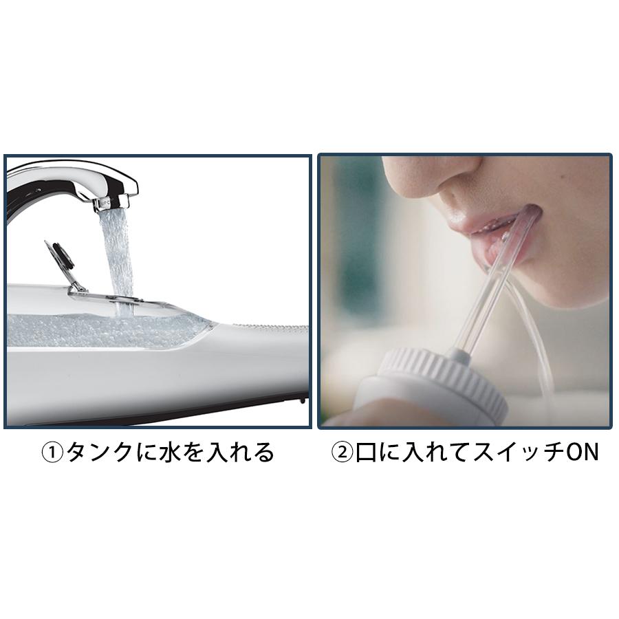 ウォーターピック コードレスフリーダム / 舌クリーナーチップ 水 歯