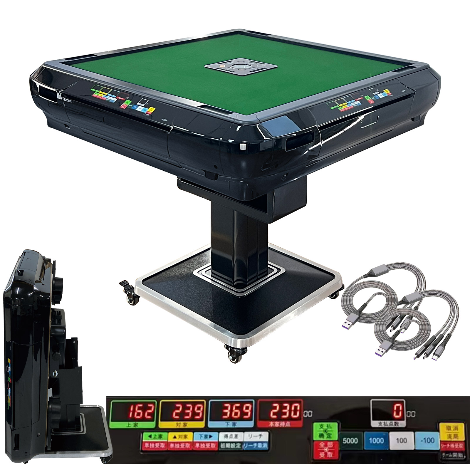 雀鳳（JONGHO） 全自動麻雀卓 点数表示 28mm 麻雀卓 全自動 折りたたみ