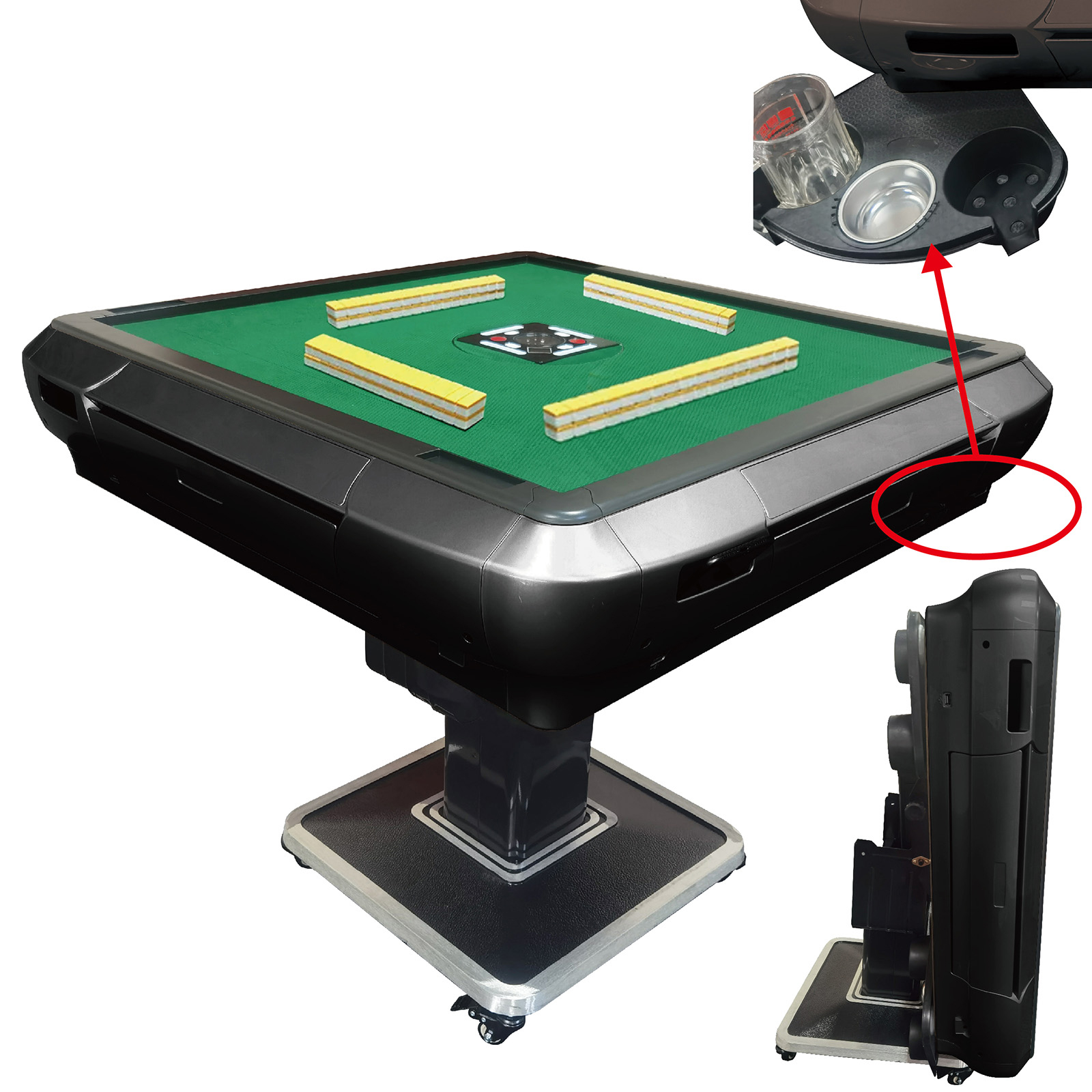 雀鳳（JONGHO） 全自動麻雀卓 麻雀卓 全自動 折りたたみ 家庭用 麻雀卓