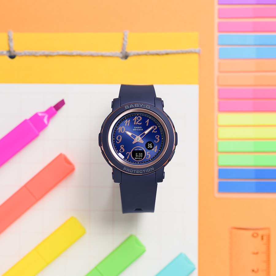 BABY-G BGA-290シリーズ ネイビー BGA-290SA-2AJF レディース 腕時計