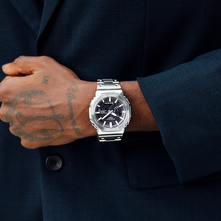 G-SHOCK FULL METAL フルメタル オクタゴン GM-B2100SD-1AJF メンズ