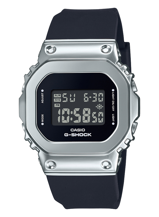 G-SHOCK ミッドサイズ メタルカバード 5600 GM-S5600U-1JF メンズ