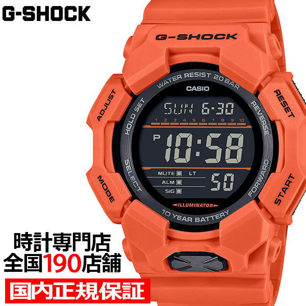 G-SHOCK GD-010シリーズ 10年バッテリー GD-010-4JF メンズ 腕時計