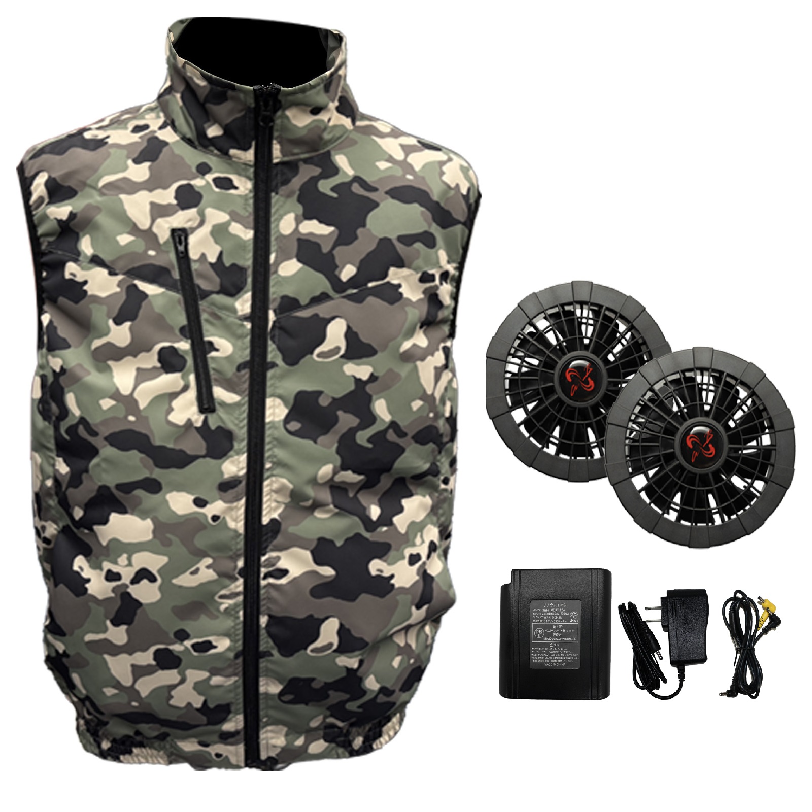 空調作業服 空調ベスト 空調ウェア フルセット 2025 2024 最強 最新